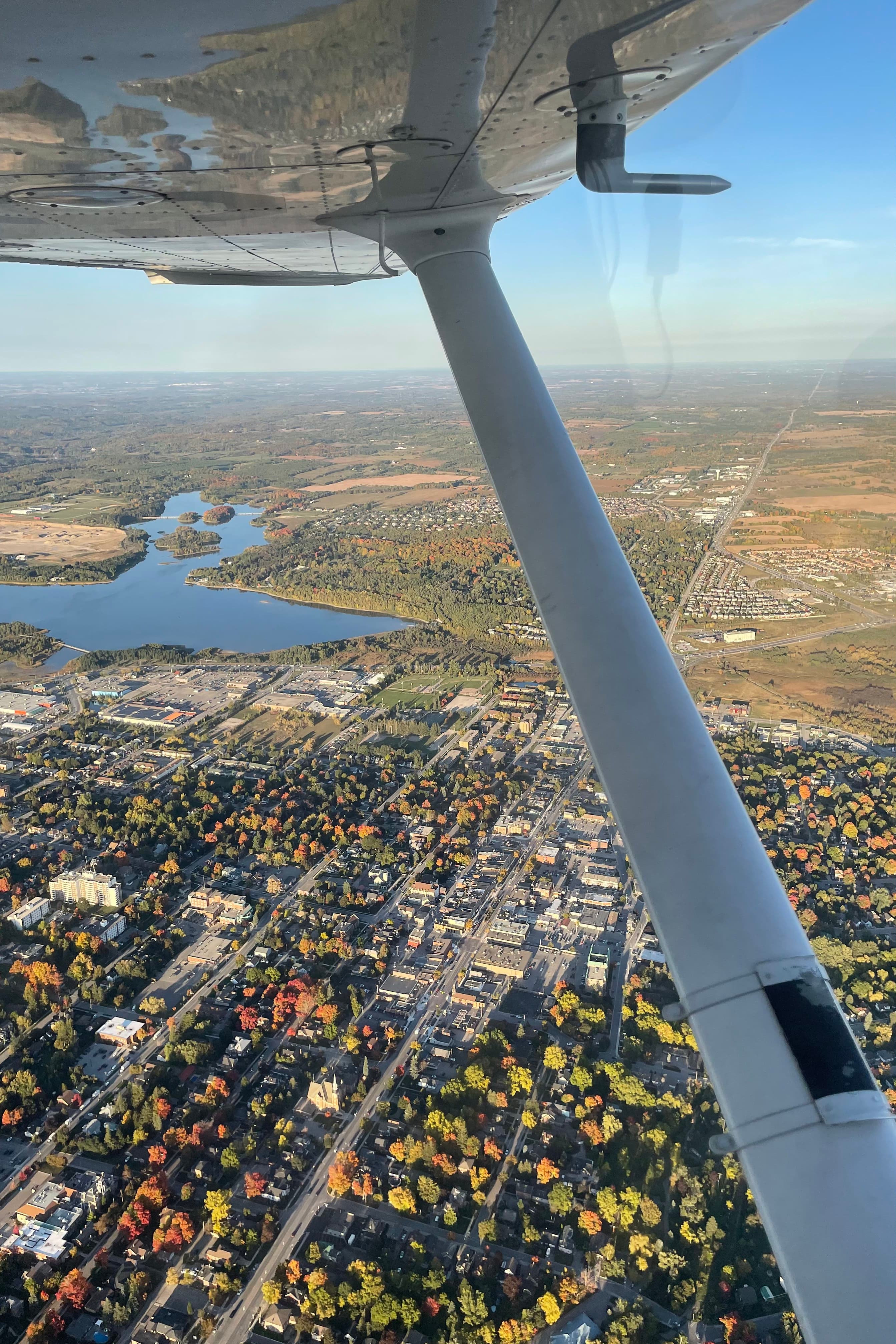 Portrait aviation photo from Kabir's flying journey